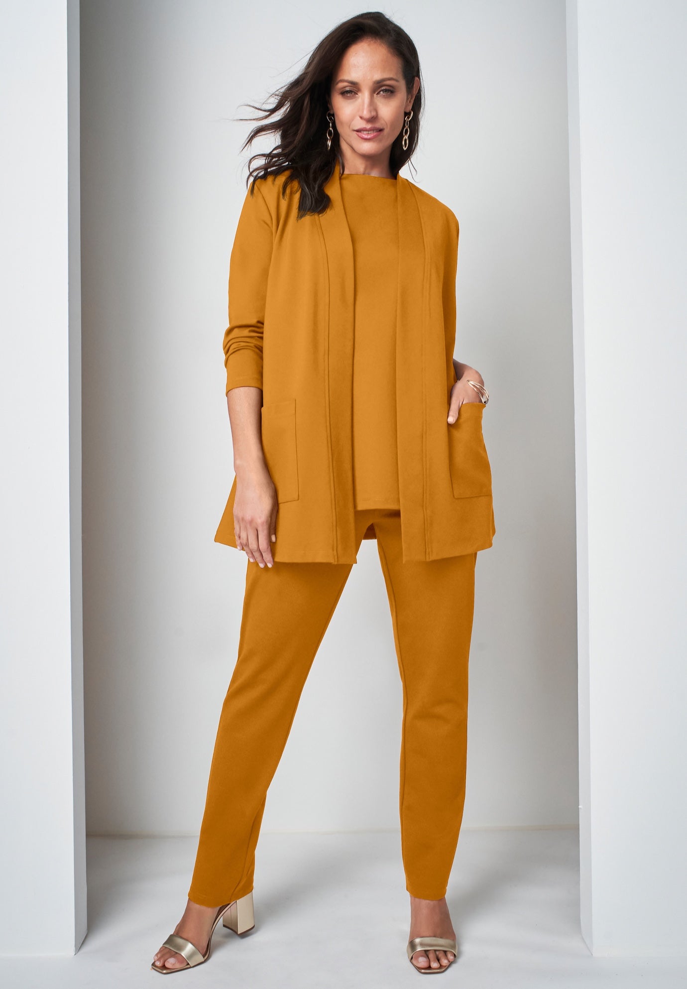 3 Piece Ponte Pant Set image number 0