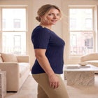 Button Ribbed Knit Pullover Sweater image number 1