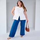 True Fit Wide Leg Jean image number null