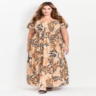 Sophia Shirred Bodice Maxi Dress image number 3
