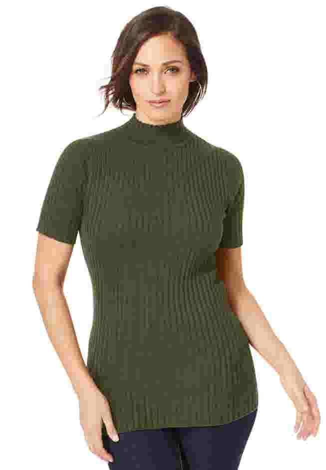 Rib Mockneck Sweater image number 0