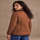 Snap-Front Quilted Coat image number 2