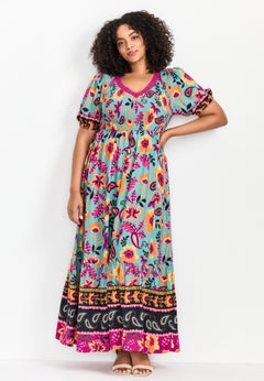 Eve Border Dress