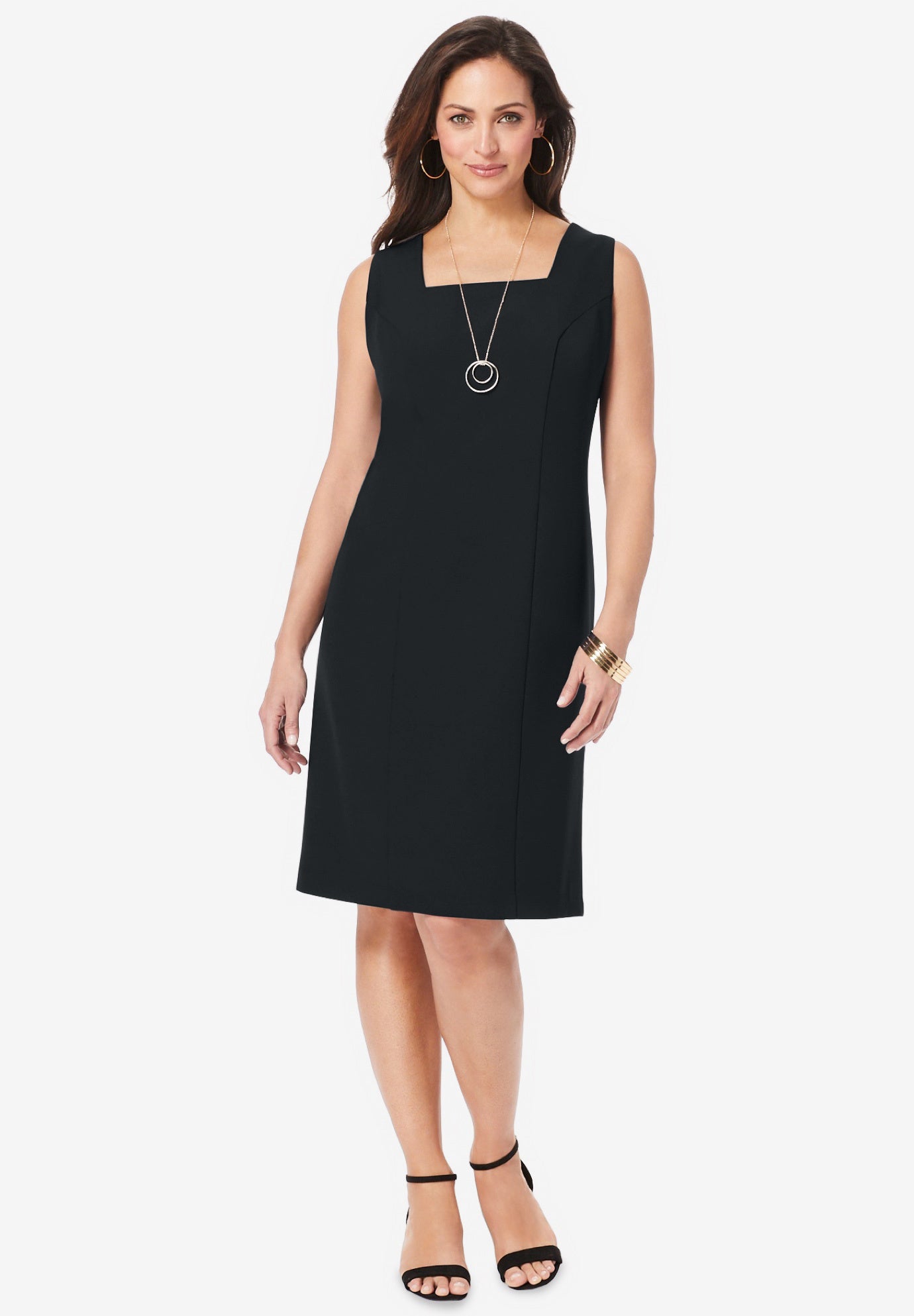 Bi-Stretch Sheath Dress image number 0