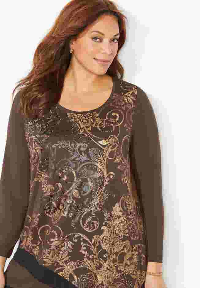 Layered Asymmetrical Tunic image number 3