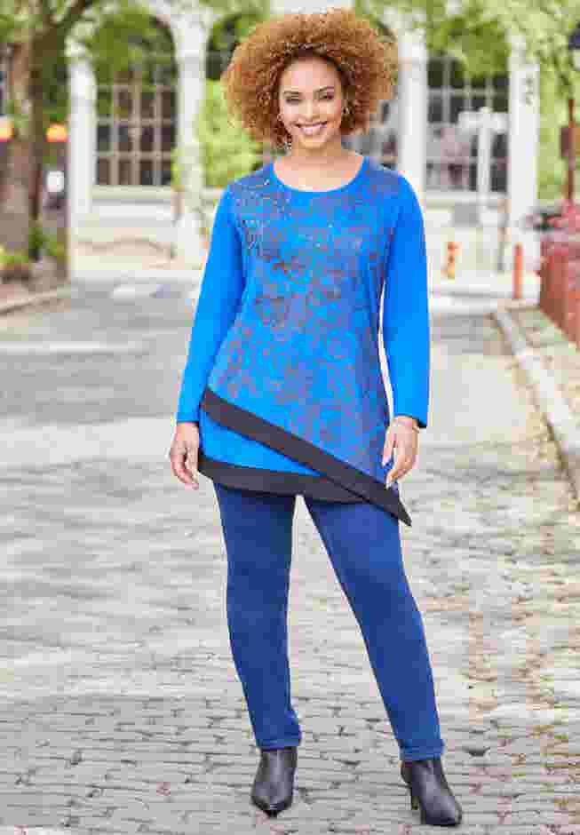 Layered Asymmetrical Tunic image number 0