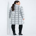 Gigi Check Sweater Coat image number null