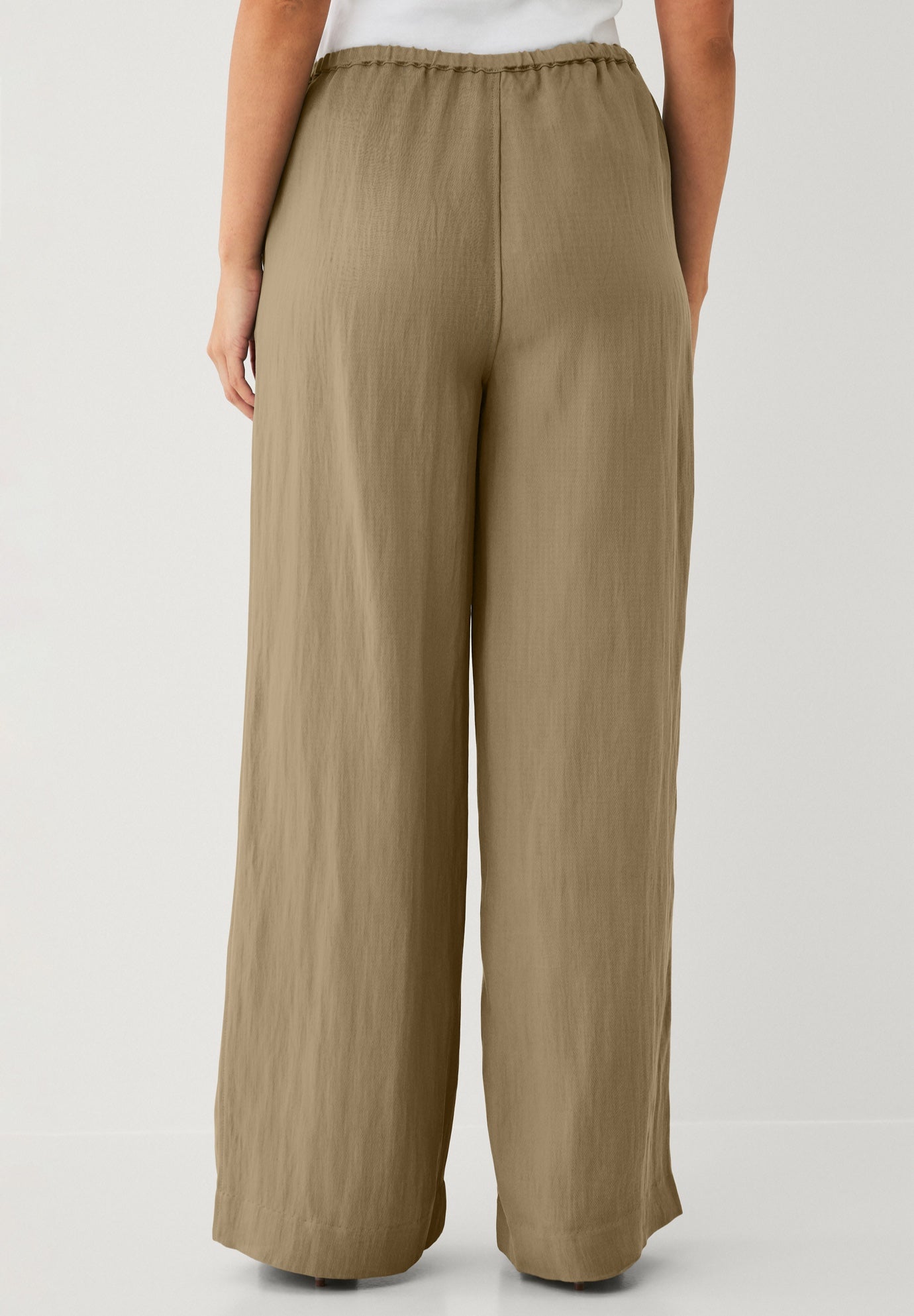 DRAPEY WIDE LEG PANT image number 1