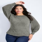 Jessica Rib Hacci Knit Top image number 0