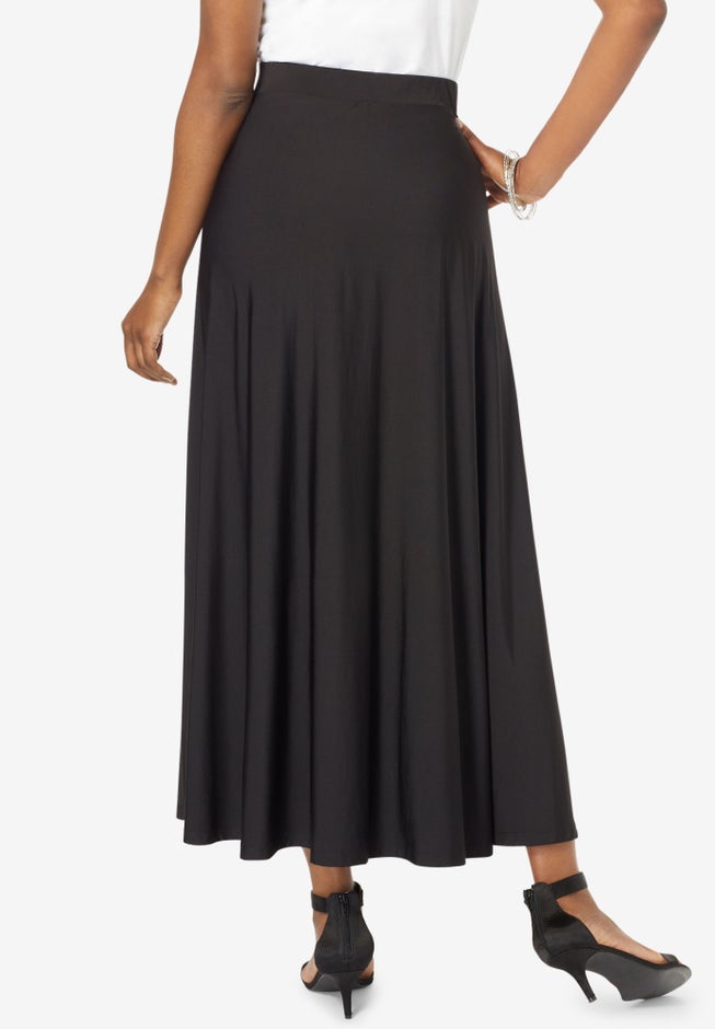 Ultrasmooth® Fabric Maxi Skirt image number 1