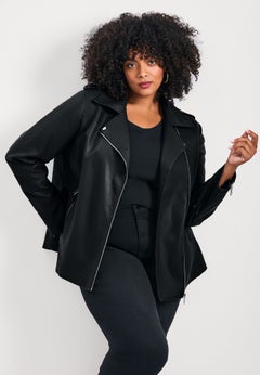 Jane Vegan Leather Jacket