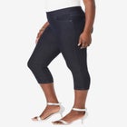 Comfort Waist Stretch Denim Capris image number null