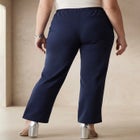 Stretch Knit Crepe Sailor Trouser image number null
