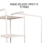Freestanding Clothing Rack With Shelves image number null