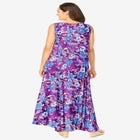 Sleeveless Crinkle Dress image number null