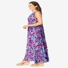 Sleeveless Crinkle Dress image number null