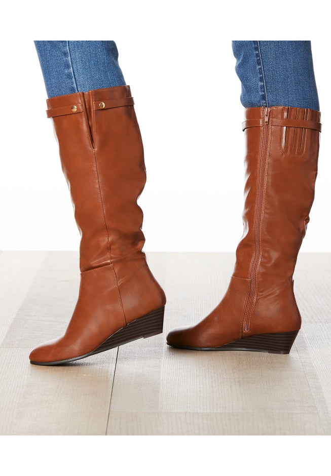 The Ellington Wide Calf Boot image number 2