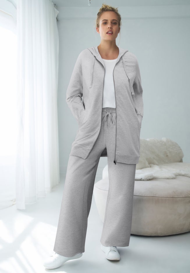 Wide Leg French Terry Sweatpant image number 0