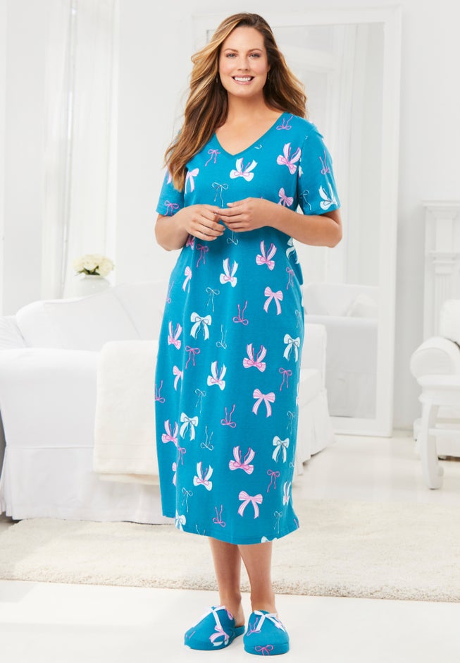 Long Print Sleepshirt image number 6