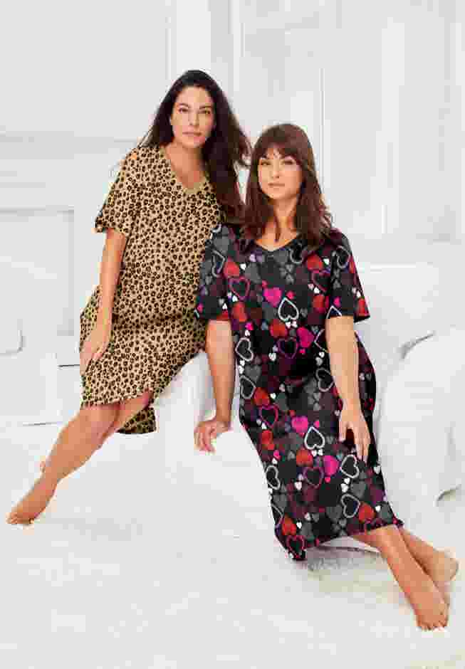 Long Print Sleepshirt image number 4