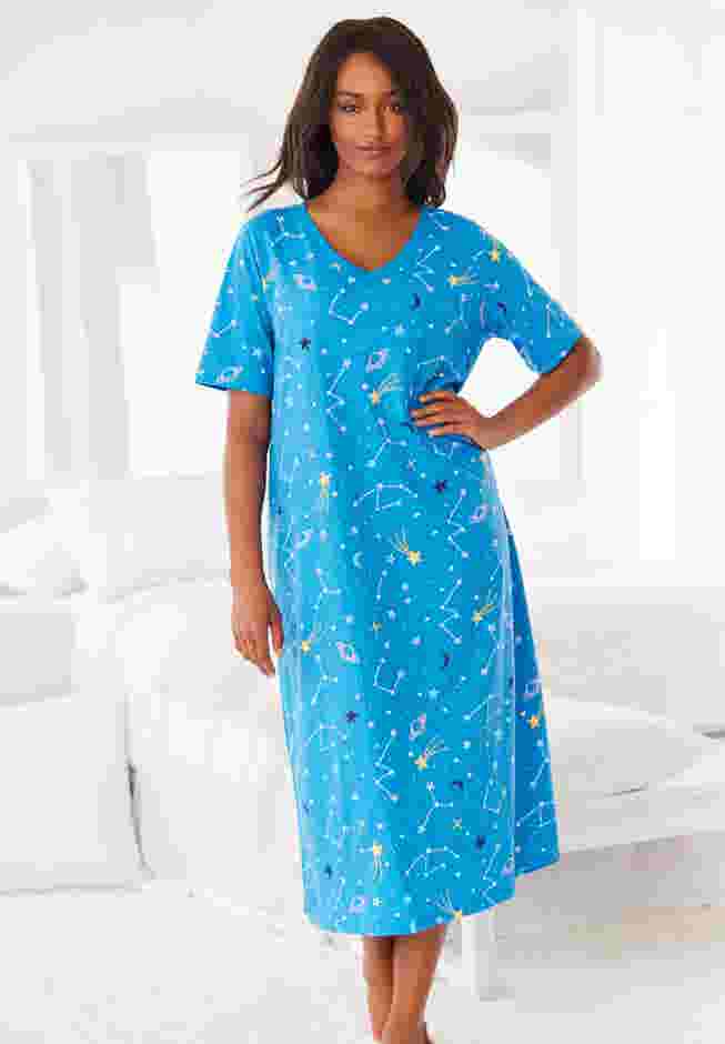 Long Print Sleepshirt image number 3