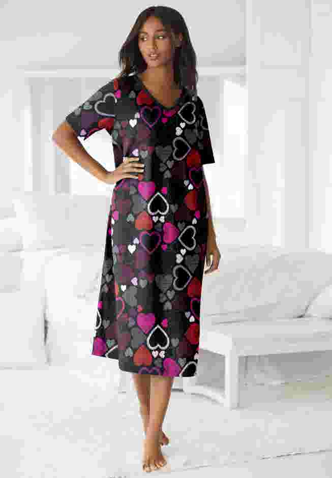 Long Print Sleepshirt image number 4