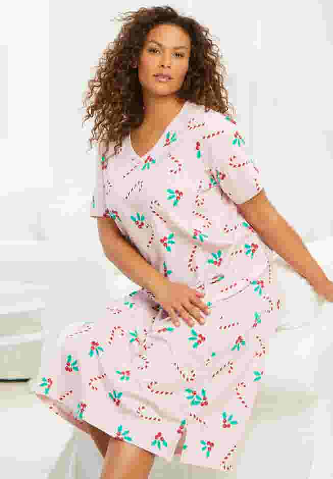 Long Print Sleepshirt image number 3