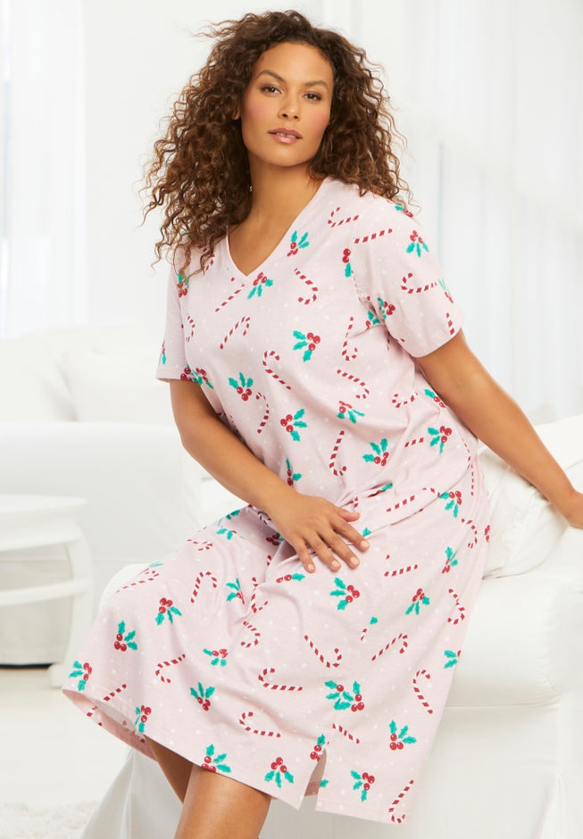 Long Print Sleepshirt image number 4