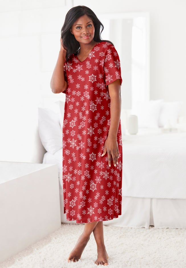 Long Print Sleepshirt image number 7
