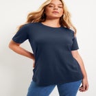 Short-Sleeve Crewneck One + Only Tee image number null