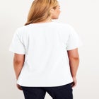 Short-Sleeve V-Neck One + Only Tee image number null