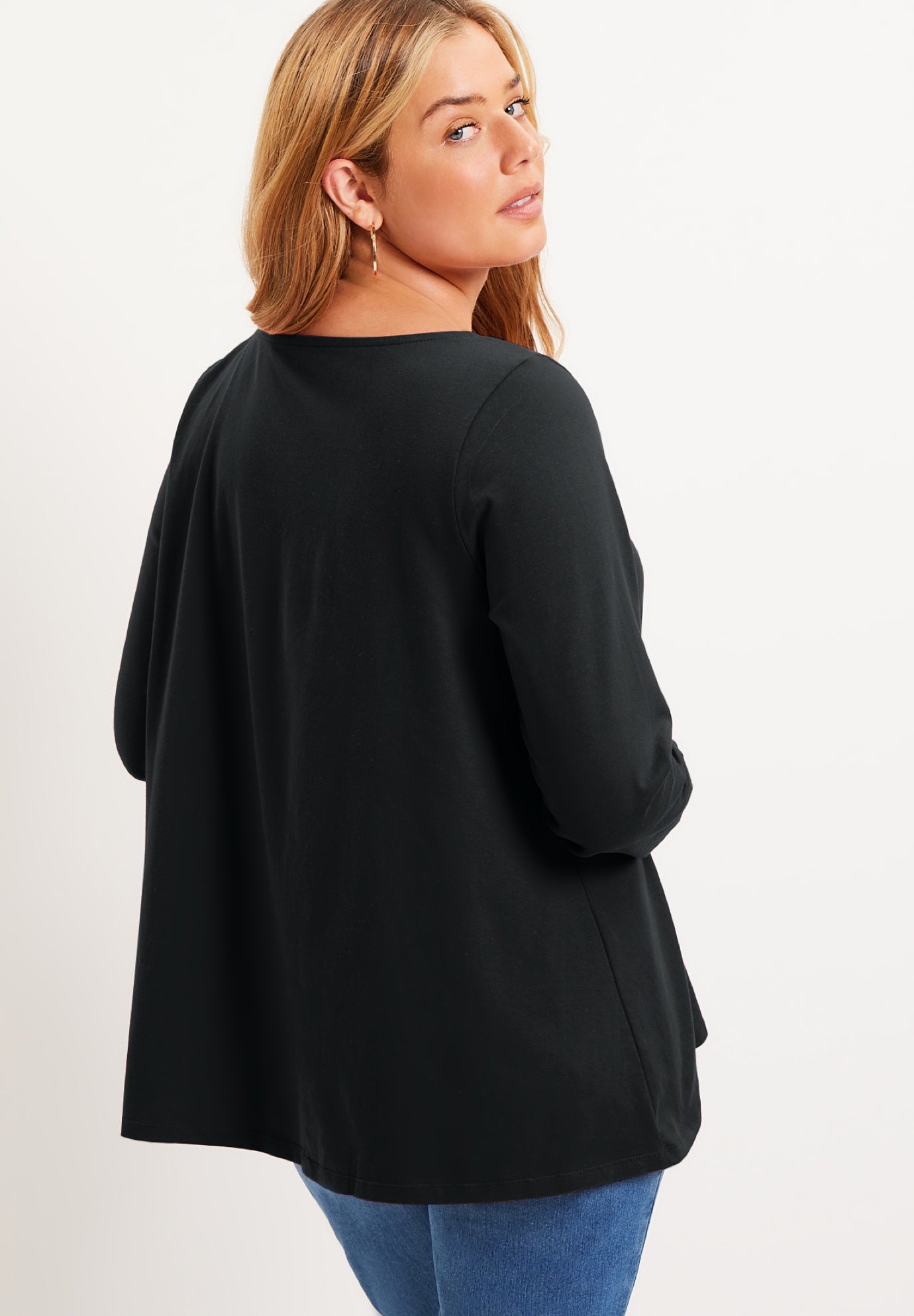 Long-Sleeve Swing One + Only Tee image number 1