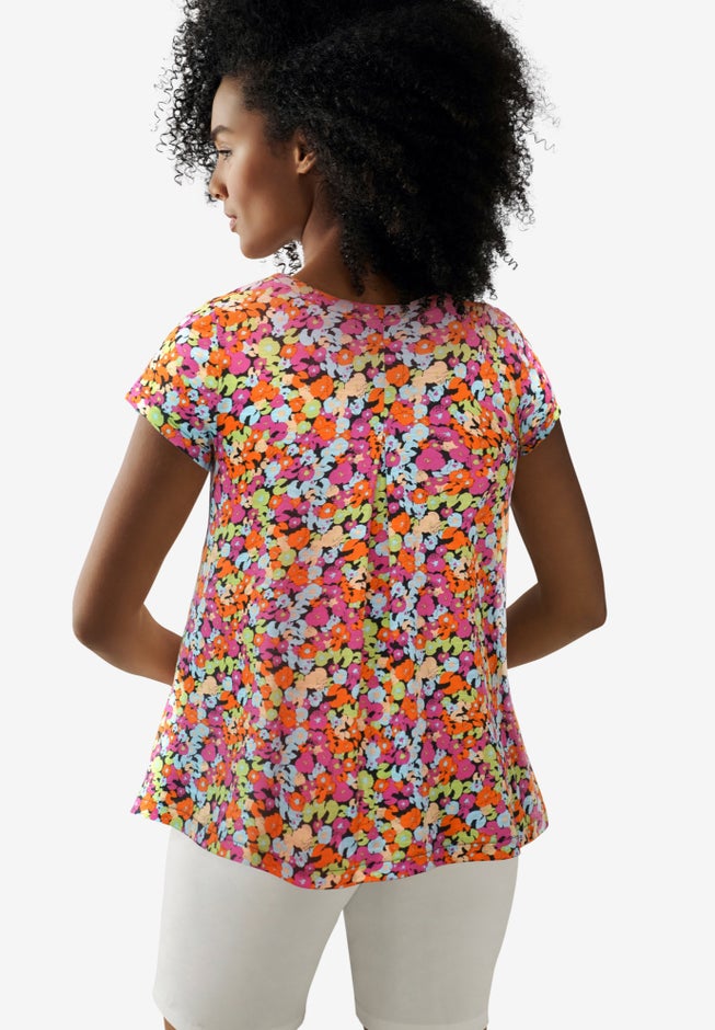 Trapeze Knit Tee image number 1