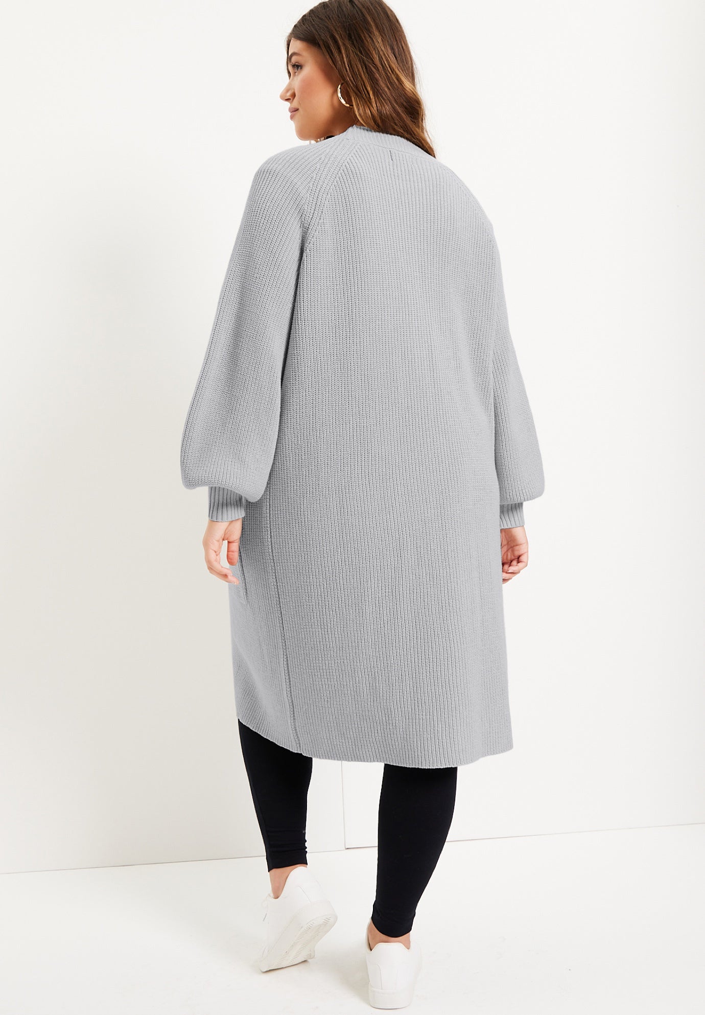 Open-Front Cardigan image number 1