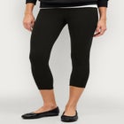 Stretch Knit Capri Legging image number null