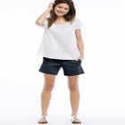 Stretch Chino Mid-rise Shorts image number null