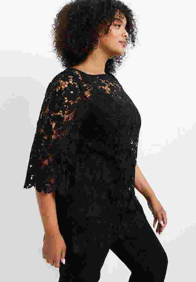 Allover Lace Top image number 3