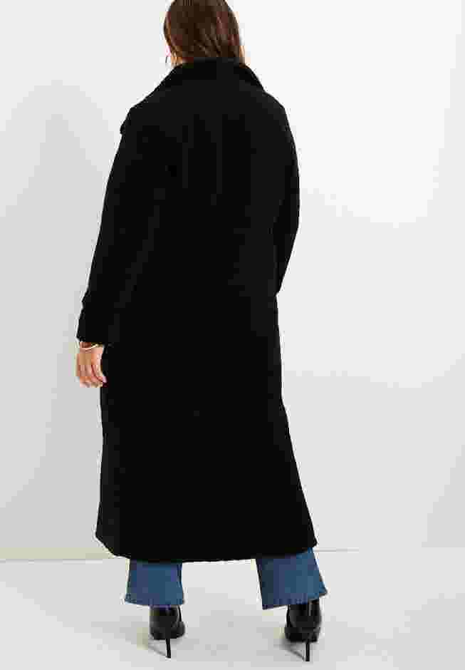 Maxi Teddy Fleece Coat image number 1