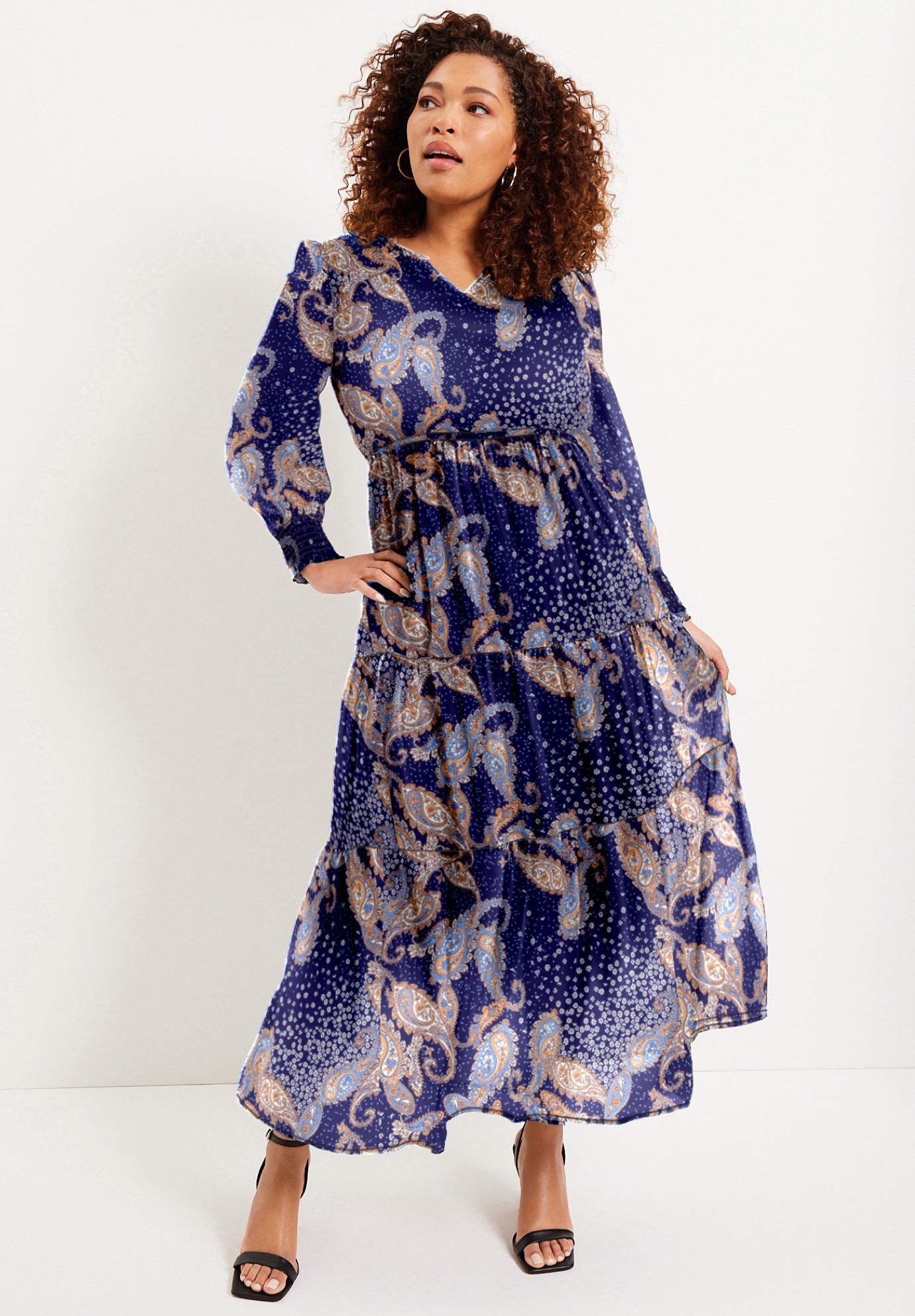 Tiered Maxi Dress image number 0