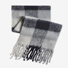Fringed Plaid Scarf image number null