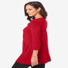 Twist-Front Trapeze Tunic image number 3