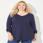 Liz&Me&reg; V-Neck Top image number null