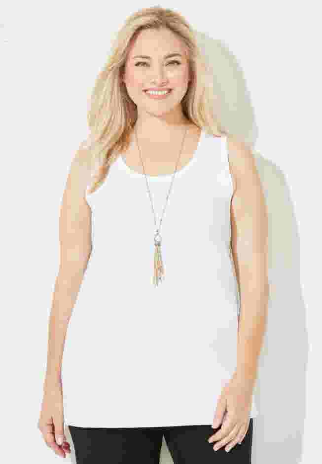 Liz&Me® Scoopneck Tank image number 0