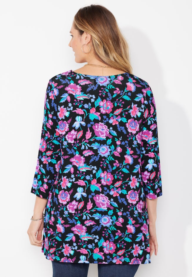 Liz&Me® Swing Tunic Top image number 1