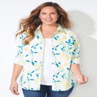 Liz&Me&reg; Buttonfront Shirt image number null