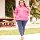 Liz&Me&reg; Buttonfront Shirt image number null