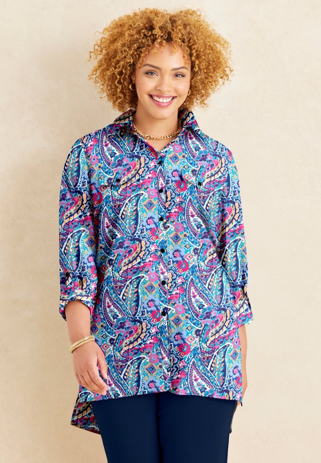 Liz&Me® Camp Shirt image number 0