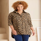 Liz&Me® Camp Shirt image number null