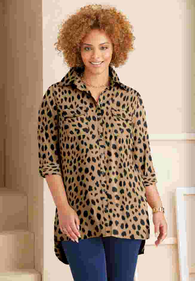 Liz&Me® Camp Shirt image number 0