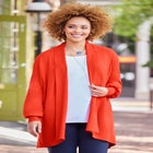 Liz&Me® Draped Cardigan image number null
